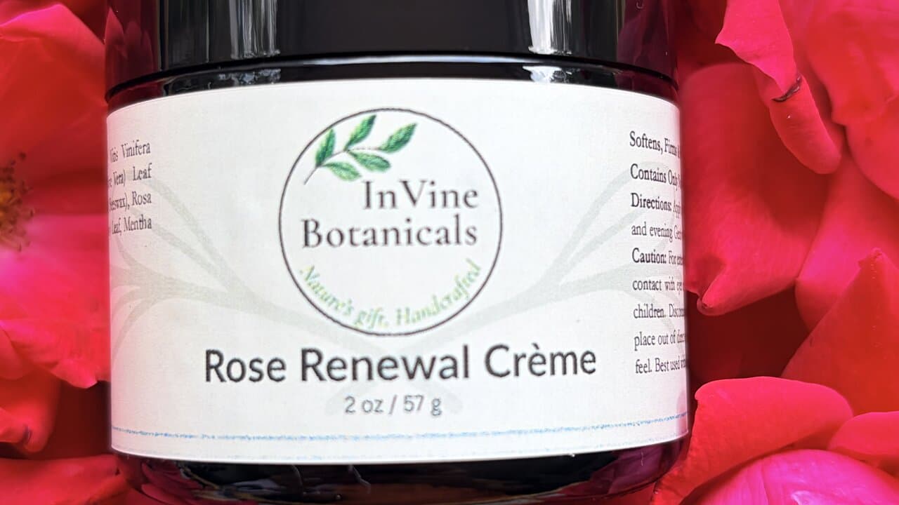 Plant-based skincare for sensitive skin — gentle whole-herb infused balm and cream with calendula and chamomile